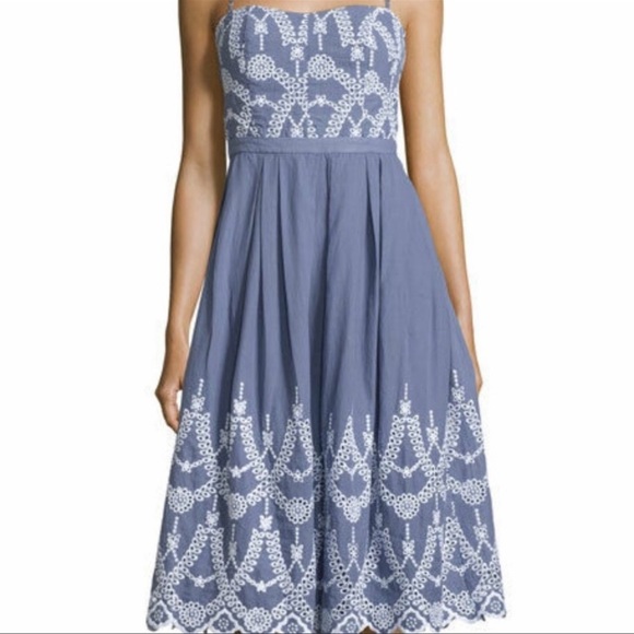 NWOT - Kendall & Kylie Halter Neck Eyelet Dress - Picture 5 of 10